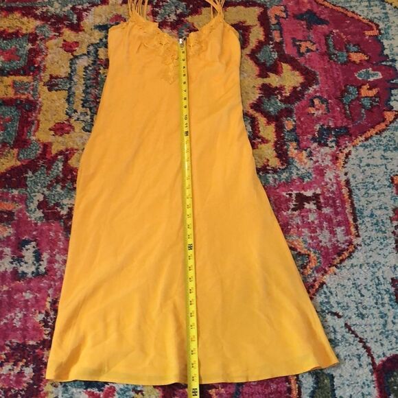 NWT Show Me Your Mumu - Yellow Slip Dress - XS - Picture 12 of 16